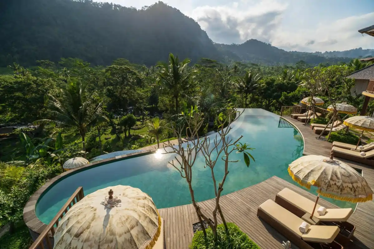 Sidemen → Tenganan Pegringsingan → Départ de Bali