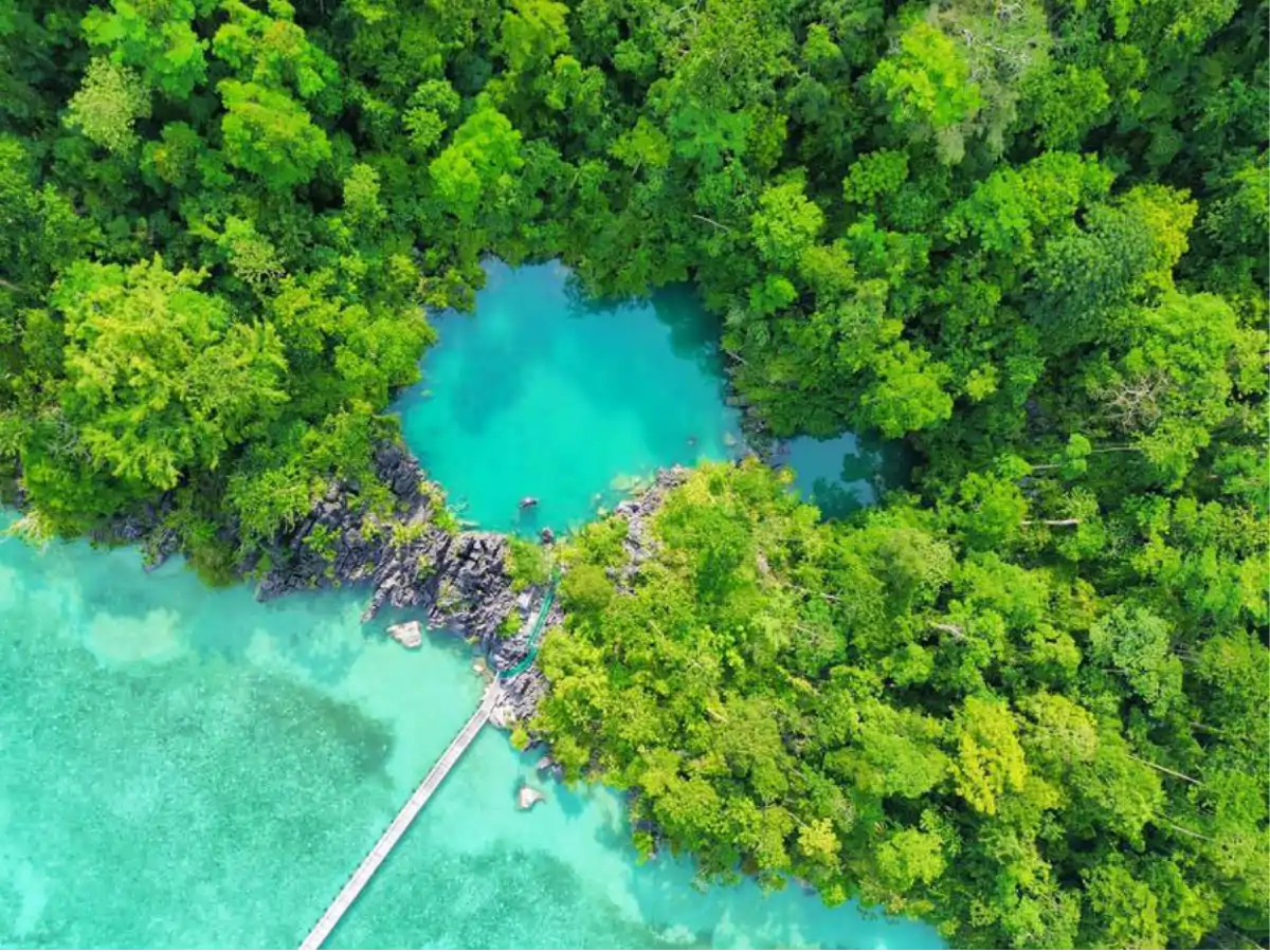 Kendari → Labengki → Tebing Mahitala → Blue Lagoon → Pulau Mauwang → Labengki