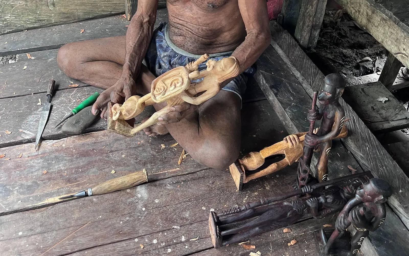Field Notes from Asmat: Between River, Rain and Carved Memory